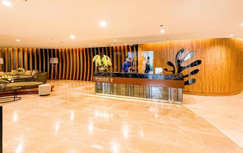 Lobi atau kawasan kaunter penerimaan di STEFF'S CONDO 1291 @ Shore 2 Pasay City