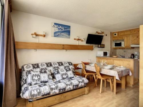 Studio confortable au pied des pistes avec balcon - FR-1-344-1018