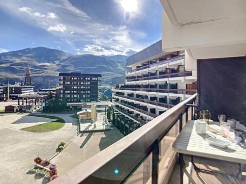 Studio confortable au pied des pistes avec balcon - FR-1-344-1018