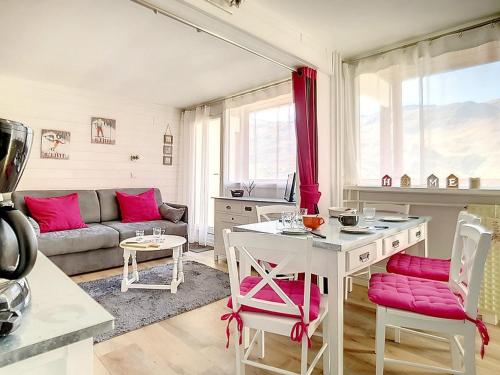 Studio rénové 4 pers, ski aux pieds, balcon sud-ouest - FR-1-344-999