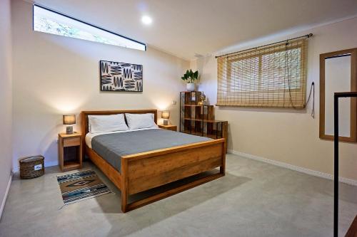 CWAVE APARTMENTSにあるベッド