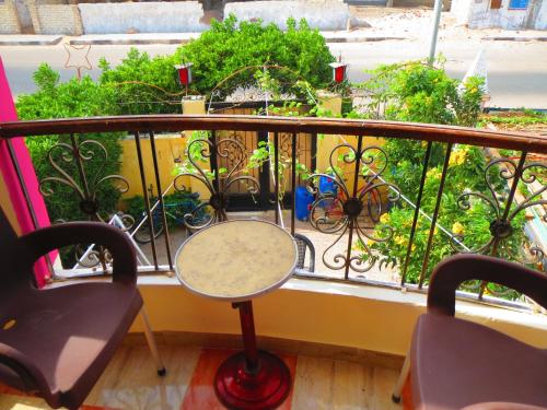 Ein Balkon oder eine Terrasse in der Unterkunft Villa Boghdady Dahab