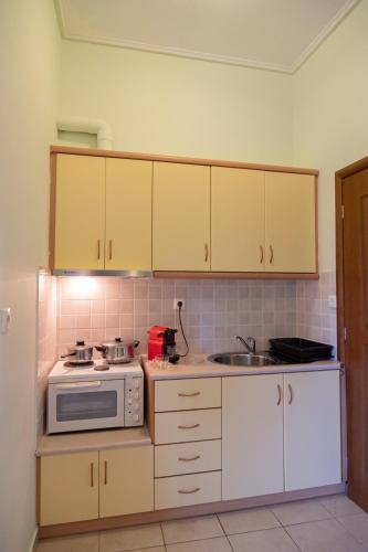 Una cocina o zona de cocina en Tsertos Apartments