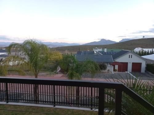 a view from the balcony of a house at Eagle's Crest in Worcester