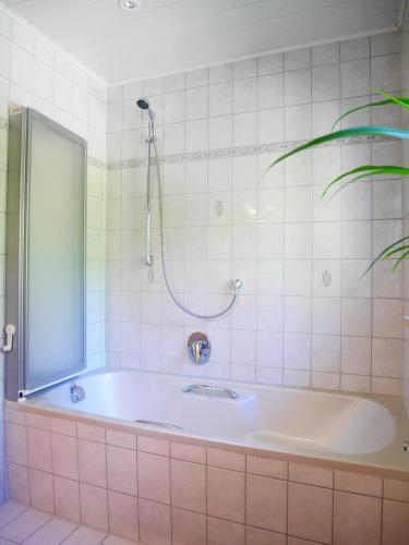 Koupelna v ubytování Ferienwohnung Eichkatzel