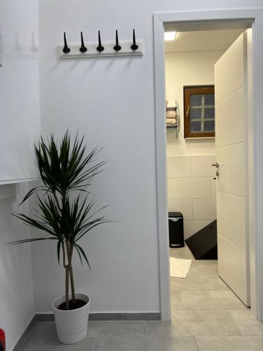 Ένα μπάνιο στο Charmantes denkmalgeschütztes Tiny House am Rhein