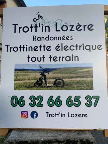 Certifikát, hodnocení, plakát nebo jiný dokument vystavený v ubytování Manoir du Charme dans les Gorges du Tarn LOZERE