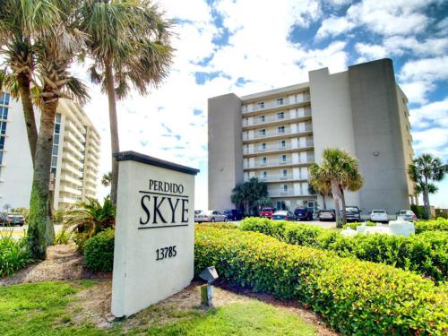 a hotel style sign in front of a building at Perdido Skye #22 in Perdido Key