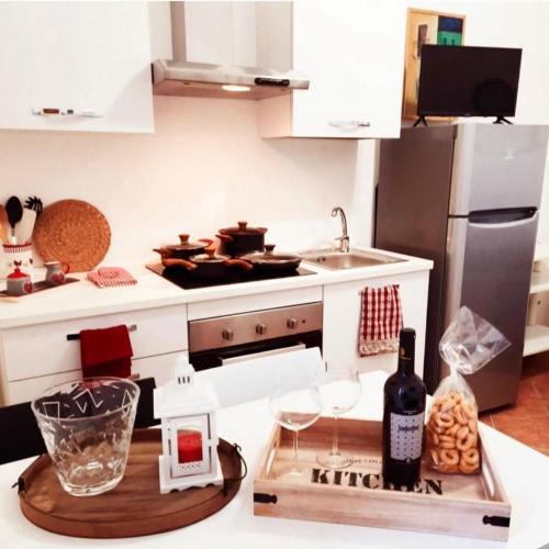 Dapur atau dapur kecil di Blu Salento