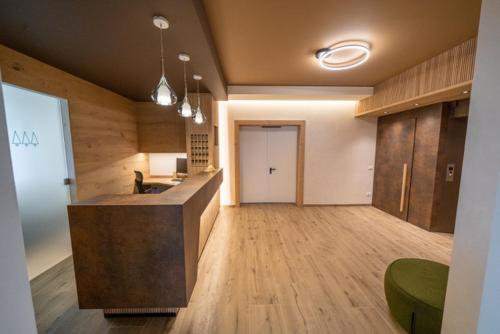Kuchyň nebo kuchyňský kout v ubytování Hotel Tre Pini