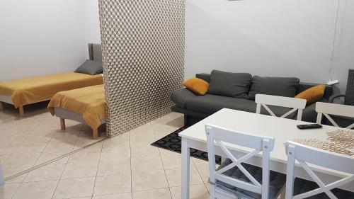 Χώρος καθιστικού στο Apartament Promyczek