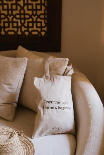 Area soggiorno di Riad Nyla Wellness and Spa