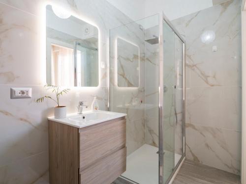 Koupelna v ubytování Sweet Dreams - MORADA