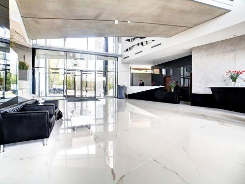 Ruang duduk di Przystań Hotel&Restaurants