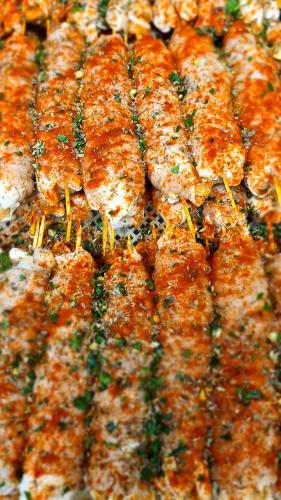 a bunch of food that is sticking out at PEDA Hotel Ristorante Pizzeria in Colletorto