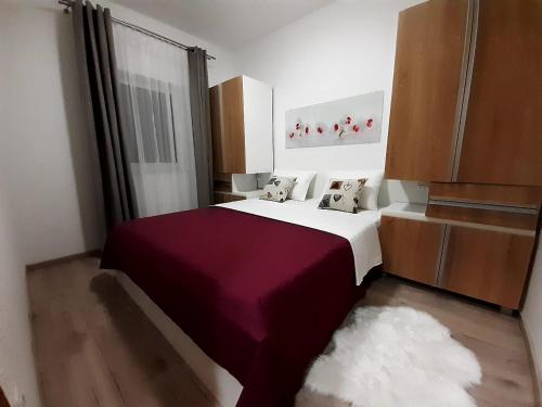 Postel nebo postele na pokoji v ubytování Solis Adriaticum Apartments