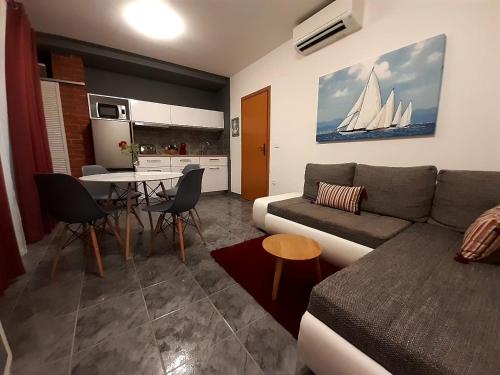 Posezení v ubytování Solis Adriaticum Apartments