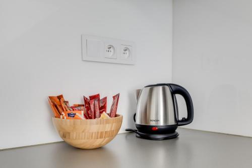 Kemudahan buat kopi dan teh di Lampi Aparthotel Prague
