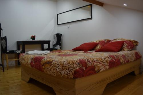 Ένα ή περισσότερα κρεβάτια σε δωμάτιο στο Appartement La Paix
