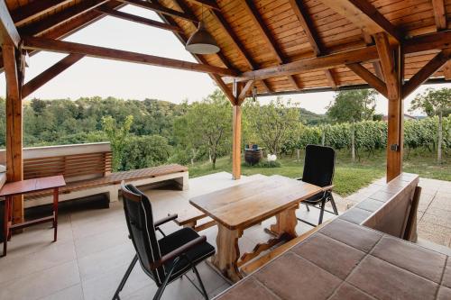 Ruang duduk di Kuća za odmor Vlahek