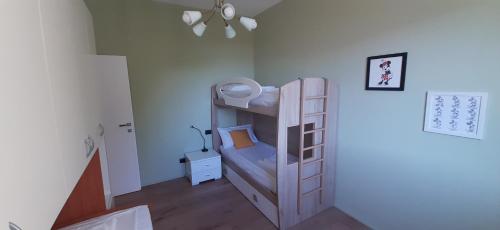 Una cama o camas en una habitación de Villa Mari