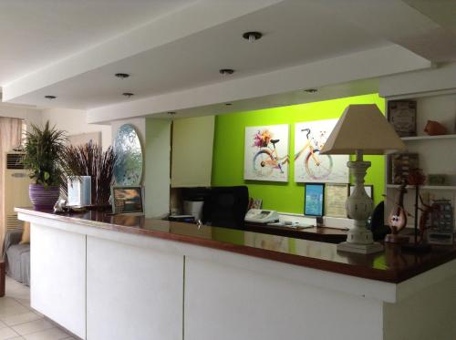 Vstupní hala nebo recepce v ubytování Pasiphae Heraklion Hotel