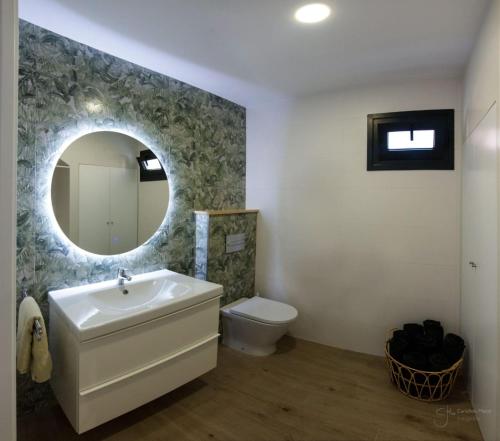 Kylpyhuone majoituspaikassa Casa Viturna