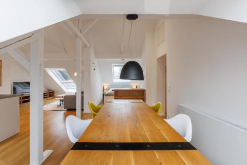 Posezení v ubytování Glück Auf Appartements Rüttenscheiderstraße Essen