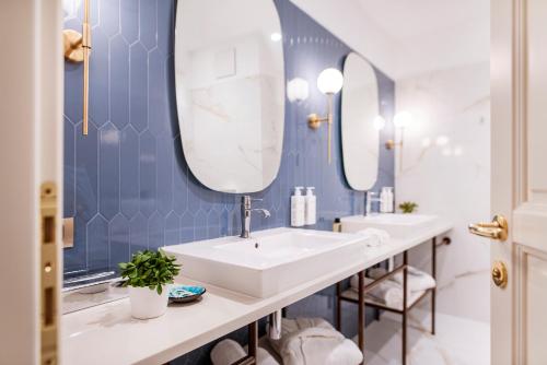 Ванная комната в Hotel Supetar