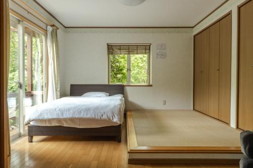 מיטה או מיטות בחדר ב-Nasu-gun - House - Vacation STAY 9259