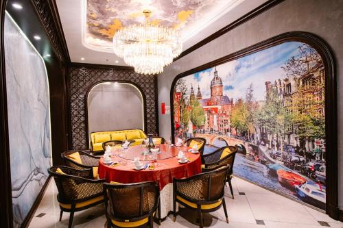 Χώρος καθιστικού στο Grand Phoenix Hotel Bac Ninh