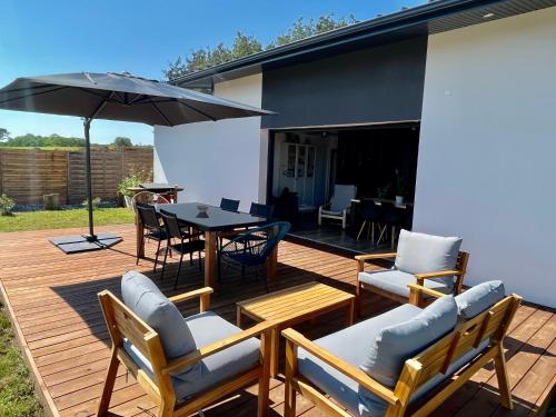 Et opholdsområde på VILLA LANDIFORNIA