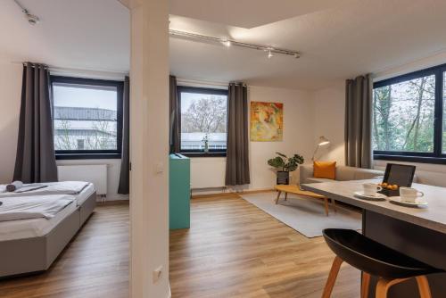 Imagem da galeria de Glück Auf Appartements Düppelstraße em Oberhausen