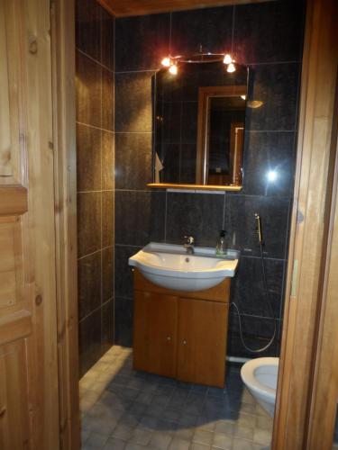 Koupelna v ubytování Walhalla apartment