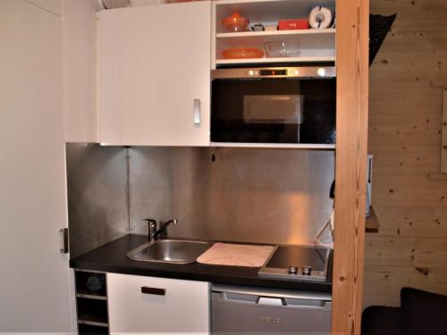 Studio cosy 2 pers avec balcon, pied des pistes, Reberty 1850 - FR-1-452-144