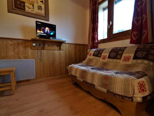 Studio classique pour 4 pers avec vue sur pistes, animaux admis - FR-1-452-279