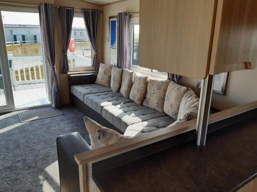 Χώρος καθιστικού στο The Blue Beachcomber