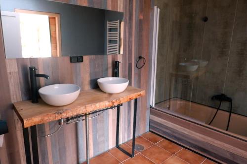 Kúpeľňa v ubytovaní A casa da Penela