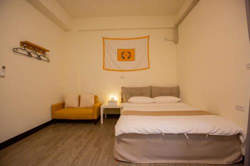Cama o camas de una habitación en Meet Xiashu