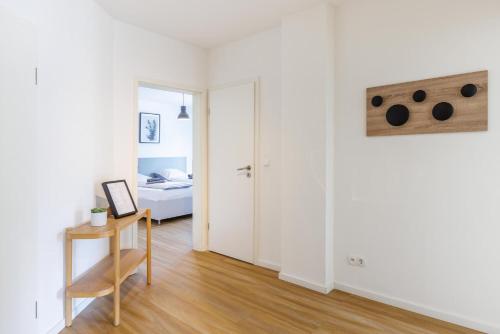 Katil atau katil-katil dalam bilik di Glück Auf Appartements Walter-Hohmann-Straße Essen