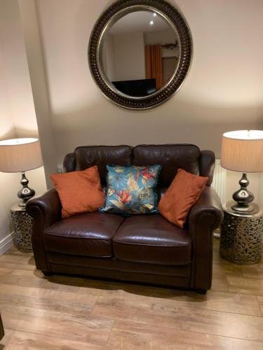 Χώρος καθιστικού στο Sperrin View Apartment (Ground Floor)