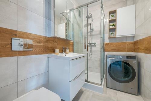 Ett badrum på Dom & House - Apartments Mauritius