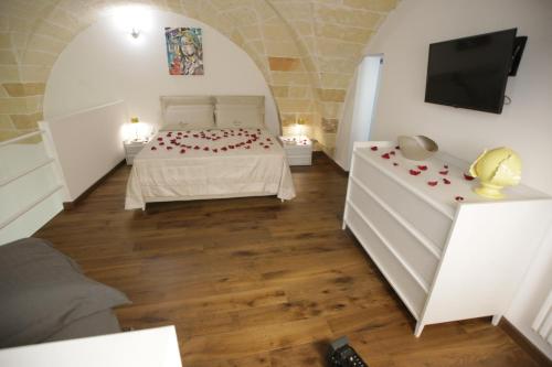Postel nebo postele na pokoji v ubytování Pasitea Luxury Suite