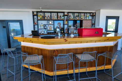 Salon oz. bar v nastanitvi Three Islands Hotel Of Ksamil