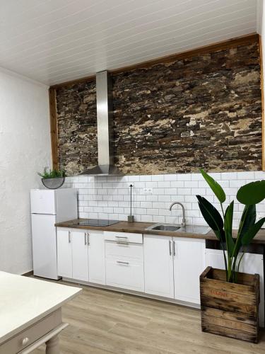 Kuchyňa alebo kuchynka v ubytovaní HOSTEL PORTON
