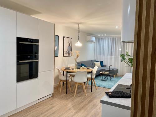 Гостиная зона в IX PIĘTRO - 9th floor apartment in Katowice