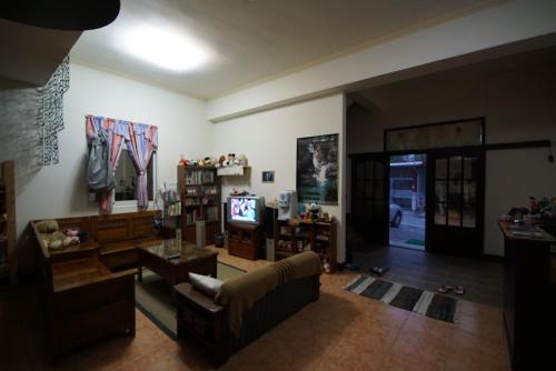 Ruang duduk di SongYue Homestay