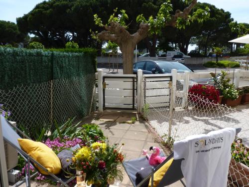Sol-y-Days Mathilde, Agréable appartement en rez-de-jardin avec parking et un accès direct à la plage