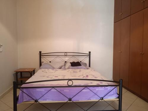 Postel nebo postele na pokoji v ubytování Sotiris house