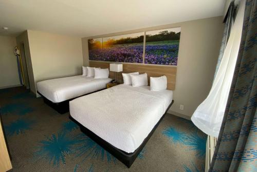 Ένα ή περισσότερα κρεβάτια σε δωμάτιο στο Days Inn by Wyndham Waco University Area